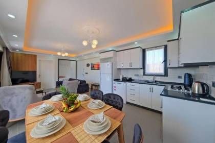 Villa Cocos Işıltı | Çalış Plajı'na Yürüme Mesafesinde Saunalı ve Jakuzili Lüks Tatil Villası (1041)