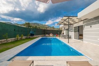 Villa Coşkun | Fethiye'de Çocuk Oyun Alanlı, Jakuzili ve Lüks Doğa Villası (1058)