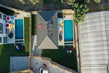 Villa Uysal Parla Yıldızı | Fethiye Merkezde 3 Yatak Odalı ve Özel Havuzlu Tatil Villası (1047)