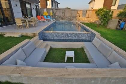 Villa Uysal Parla Işığı | Fethiye Merkezde 3 Yatak Odalı ve Geniş Bahçeli Tatil Villası (1048)